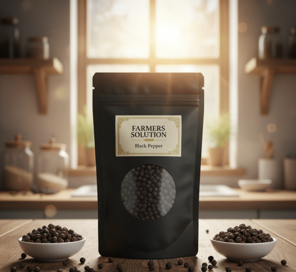 Premium Whole Black Peppercorns